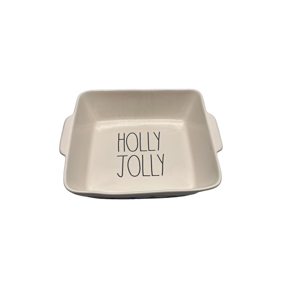 Rae Dunn Holly Jolly Baking Dish